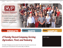 Tablet Screenshot of mvpsupply.com